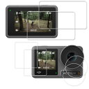 2枚セットKPNS 日本素材製 強化ガラス DJI OSMO Action 3 用 ガラスフィルム 強化ガラス カバー 保護フィルム