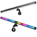 Quntis モニターライト RGB ライト 15種類色モード 51cm バックライト付き デスクライト モニター掛け式ライト ゲーミングライト ゲーム雰囲気作り 厚さ1~3cmのモニター対応 RGB-Pro