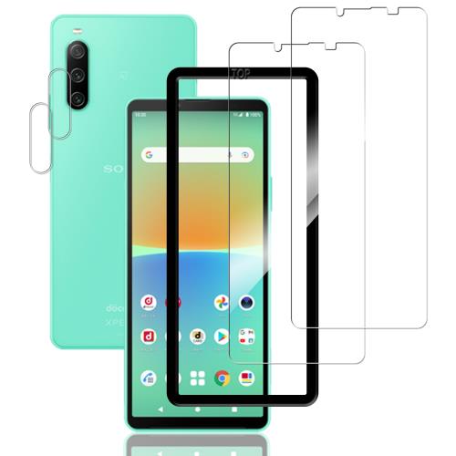 KPNS 饹ե XPERIA 10 iv SO-52C SOG07  (2)饹ե + (2)ե + ...