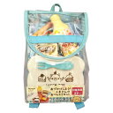 トイローヤル おでかけしよう! くまさんのおべんとうセット ( お弁当箱 / 収納できるリュック セット ) フォークでさして楽しく遊べる ( 小物付き ) おままごと 知育おもちゃ