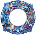 イガラシ 仮面ライダーガッチャードうきわ55cm(ロープ付き) AXC-155V 膨らんだ状態のウキワの内周は約80~85cm