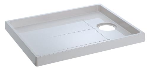 SANEI(サンエイ) 洗濯機パン 外寸640mm×800mm 耐荷重350kg アイボリーホワイト 点検口付 H541-800