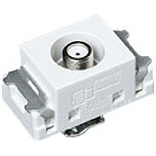 パナソニック(Panasonic) 埋込ホーム用テレビターミナル 電流通過形 ホワイト WCS3063WK