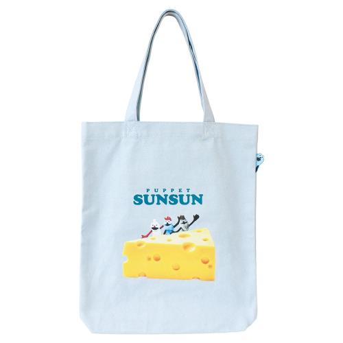 ティーズファクトリー パペットスンスンぴょこっとトートバッグ チーズ H390×W330×D50mm PS-5527243CH