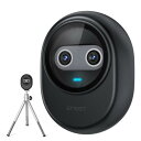EMEET Piko webカメラ 4K 世界初のデュアルカメラ搭載ウェブカメラ AI オートフォーカス 3マイクアレイ3種類の集音モード 配信用カメラ 三脚付...