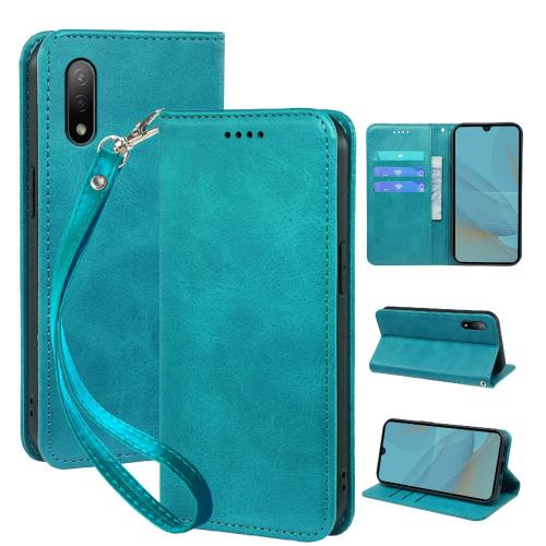 Xperia Ace II ケース 手帳型 エクスペリアace2 SO-41B スマホケース 携帯ケース 職人仕様 手縫い革ケース 手帳型ケース スタンド機能付き 財布型 360度保護 耐衝撃 ケース カード収納 レザー 多機能 ベルトループ付き‌ おしゃれ 携帯カバー グリーン XNWACE2PG