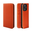 HANATORA iPhone16Pro ケース 手帳型 本革 スマホケース スマホ スタンド コードホルダー 付き シュリンクカーフレザー ギフト マグネット...