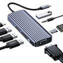 ドッキングステーション 2画面出力 - QUUGE 9in1 USB-...(2)