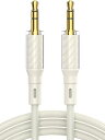 Senetem 3.5mm オーディオケーブル 1.5m auxケーブル ヘッドホンケーブル オス-オス ステレオミニプラグ ハイレゾ音質 ナイロン編み 高耐久性 ヘッドホン/スピーカー/音響/車/iPhone/iPad/iPod/PCなどに対応