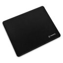 Soqool マウスパッド ゲーミングマウスパッド ゲーム用 ミニサイズ エッジ周辺強化 260×210×3mm マウスパッド 光学マウス対応 水洗い 滑り止め 耐久性が良い Black