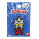 パイオニア ウルトラヒーローズ ミニワッペン ウルトラセブン シールアイロン接着 1個入り 縦45mm×横30mm PU350-PU43 グレー