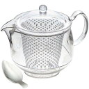 曙産業 クリアティーポット 730ml ティーメジャーセット トライタン樹脂 日本製 TW-3733