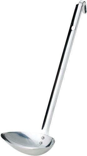 ナガオ 燕三条 横口レードル 左利き用 70cc 18-8ステンレス 日本製 53071