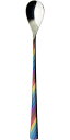 ナガオ -ニジ- パフェスプーン 19.2cm 18-8ステンレス 多重発色 日本製