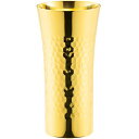 橋本金属 タンブラー 350ml 24金メッキ 18-8ステンレス 日本製 燕三条 HK-9