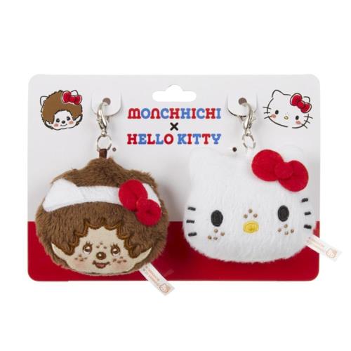 [セキグチ] キティ×モンチッチ ぬいチャームセット ぬいぐるみ 205073 各H4.5cm