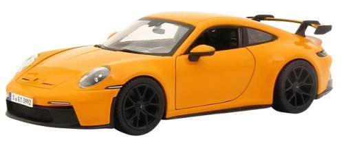 京商(Kyosyo) Bburago 1/24 ポルシェ 911 (992)GT3 2021 オレンジ 完成品