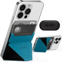 MOFT iPhone14 スタンド13 12 シリーズ ウォレットスタンド マグネット magsafe Pro ProMax Plus Mini Snap-On スマホスタンド マグネット MagSafe対応 ウォレット スマホスタンド 卓上 カードケース カード収納 多角度調節 薄型軽量 折り畳み式 持ち歩き便利 ミニマリスト (