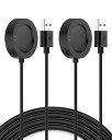 2本Xiaomi Watch S3 / Xiaomi Watch H1/ Xiaomi Watch2 Pro/Xiaomi Watch S2 対応 スマートウォッチ 充電ケーブル 充電器 USB-Aコネクタ 携帯充電器 超高耐久 1m長さ 軽量 小さい 持ち運び便利ブラック