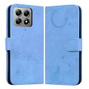 Rosbtib Xiaomi 14T Pro ケース 手帳型 月と星空 猫柄 xiaomi14t proケース かわいい 猫 ねこ シャオミ14Tプロ ケース ...