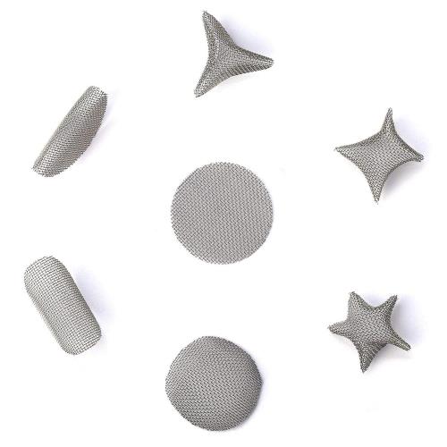 aninako パイプスクリーン 15mm ステンレス製 シルバー 喫煙具用 ボング/キセル掃除 メッシュフィルター 収納ケース付き 耐久性 /ハーブ用 喫煙アクセサリー (15mm100枚セット)