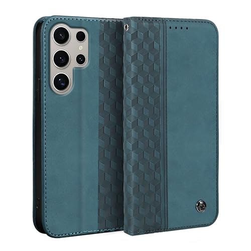 Galaxy S24 Ultra ケース 手帳型 SC-52E ケース ひし形柄 Gedurya ギャラクシー s24 ultra ケース 手帳型 マグネット式 スタンド機能 SCG26 携帯カバー カード収納 財