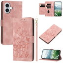 Rosbtib iPhone 16 Plus ケース 手帳型 かわいい iPhone16 Plus ケース おしゃれ チューリップ 花柄 アイフォン16プラス ケース 人気 財布型 カード収納 いphone16plu