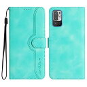 Gedurya Xiaomi Redmi Note 10 JE ケース 手帳型 Redmi Note 10T ケース 帽子 シェイプ Redmi Note 10 JE au XIG02 ケース スタンド機能 マグネット式 Xiaomi Redmi Note 10 JE/Redmi Note 10T スマホケース 携帯カバー 財布型 - グリーン