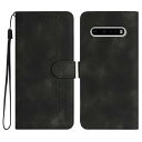 Gedurya LG V60 ThinQ 5G L-51A ケース 手帳型 LG V60 ThinQ ケース docomo L-51A カバー 帽子 シェイプ LG V60 ThinQ 5G ケース 手帳型 スタンド機能 L51A ケース マグネット式 LG V60 ThinQ 5G L-51A スマホケース 携帯カバー 財布型 - ブラック