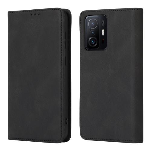 Gedurya Xiaomi 11T ケース 手帳型 Xiaomi 11T Pro ケース シャオミ11t スマホケース シャオミ11tプロ 用 ケース手帳型 携帯カバー SIMフリー 6.67インチ対応 Xiaomi 11T 手帳型ケース マグネット式 カード収納 スタンド機能 全面保護 財布型 (ブラック)