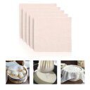 aninako ガーゼ 豆腐作り 料理 5枚セット 水切り 40cm×40cm 高密度 無漂白 キッチン用品 こし 蒸し布 調理用品 綿100% 蛍光増白剤不使用 通気性 (40*40cm/5枚)