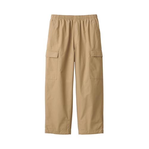 無印良品 紳士 リップストップイージーカーゴパンツ メンズ AE0XOA4S ダークベージュ 紳士M