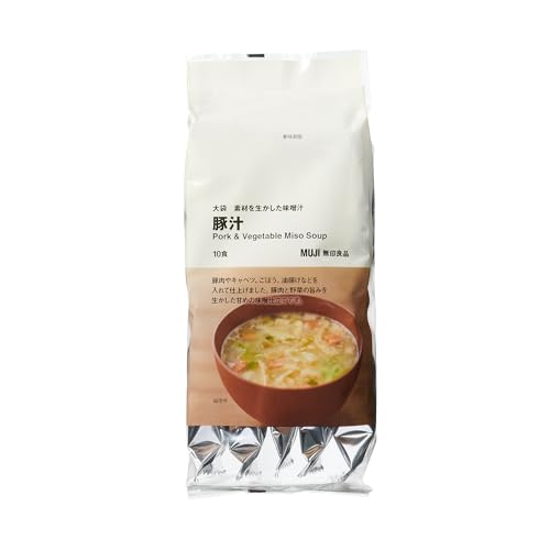 無印良品 大袋 素材を生かした味噌汁 豚汁 10食入り TDZ06A4Aのサムネイル