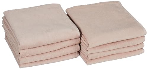 無印良品 パイル織りロングタオル・スモーキーピンク 2枚組4セット 34×110cm オーガニックコットン 乾きやすい 極薄手 83345501のサムネイル