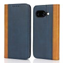 Google Pixel 9a ケース 手帳型 グーグル Pixel 9A au docomo ドコモ SIMフリー softbank 全対応 手帳ケース ピクセル 9A カバー pixel9A スマホケース Pixel 9a携帯カバー case 適用 iCoverCase 合成皮革 マグネット カード入れ スタンド機能 落ち着いた色 2色組合せ レトロ
