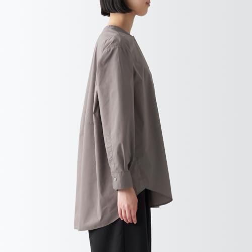 無印良品 チュニック 乾きやすいブロード長袖チュニック レディース BC2FXA3A モカブラウン 婦人XS