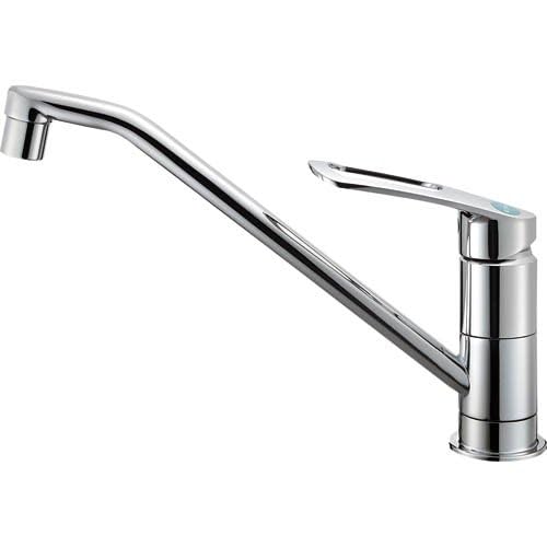 SANEI(サンエイ) キッチン用 シングルワンホール混合栓 エコ 節約 上面施工 寒冷地用 K8712E2TJK-13