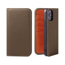 HANATORA iPhone用 15ProMax ケース 手帳型 本革 スマホケース スマホ スタンド コードホルダー 付き シュリンクカーフレザー ギフト ...