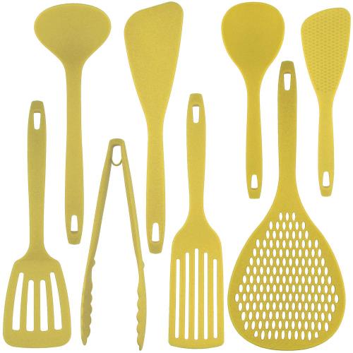 ナガオ 燕三条 キッチンツールセット 8本 フルセット イエロー 日本製