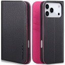 VISOUL iPhone 17 Pro Max 対応 ケース 手帳型 本革 アイフォン17 プロマックス 手帳型ケース MagSafe対応 スマホケース レザ...