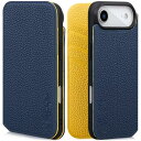 VISOUL iPhone Air 対応 ケース 手帳型 本革 アイフォン エア 手帳型ケース MagSafe対応 スマホケース レザー カード収納 携帯カバー...