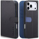 VISOUL iPhone 17 Pro 対応 ケース 手帳型 本革 スマホケース アイフォン17 プロ 手帳型ケース MagSafe対応 レザー カード収納 ...