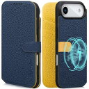VISOUL iPhone Air 対応 ケース 手帳型 本革 アイフォン エア 手帳型ケース MagSafe対応 スマホケース レザー カード収納 携帯カバー...