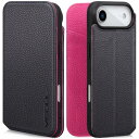 VISOUL iPhone Air 対応 ケース 手帳型 本革 アイフォン エア 手帳型ケース MagSafe対応 スマホケース レザー カード収納 携帯カバー...