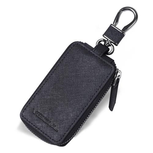 [VISOUL] キーケース 本革 スマートキーケース メンズ レザー 車のキー入れ スリム型 キーカバー スマートキー対応 レディース コンパクト キーホルダー 革 B型上下開け