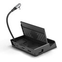 Skull Co. Steam Deck用ドック HDMI 2.0/4K@60Hz モジュールデザイン 3-in-1 高速充電 保護カバー対応 NS・スマホ・ノットPC対応「SteamDock」