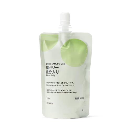 無印良品 肌のことを考えてつくった 梅ゼリー 鉄分入り 150g 83897321のサムネイル