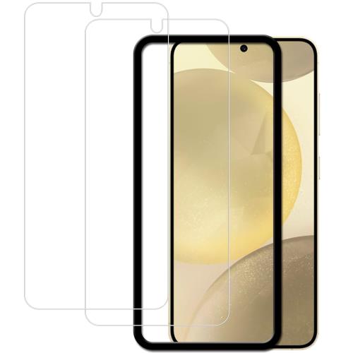 対応機種Galaxy S24 5G /S25 用 ガラスフィルム(2枚) +スクリーンクリーニングキット(2枚)。 ※i購入前に、機種を確認していただきますようお願いいたします。 簡単に貼り付けSCG25 SC-51E フィルムのシリコン自...
