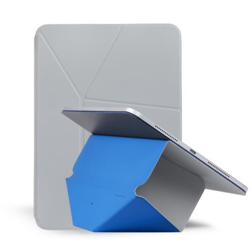MOFT日本正規ダイナミックフォリオ iPad mini 対応 磁気吸着スタンド機能 軽量 薄型 角度調節可能 折りたたみ収納可 縦置き＆横置き Apple Pencil対応x (ストーングレ