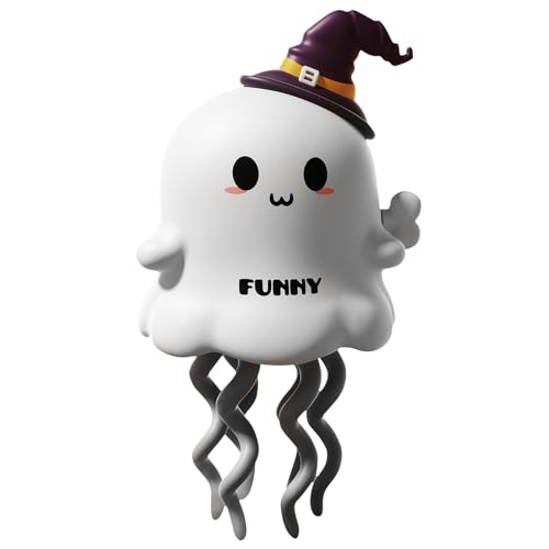 1個セットSediven ハロウィン 飾り ダンシング おもちゃ 幽霊 動く かわいい 知育玩具 踊るタコ 子供向け 子・犬・猫用 室内遊び SNSで話題 踊る halloween 装飾 プレゼント パーテイー小物 装飾アートリ 装飾品 （ホワイト）